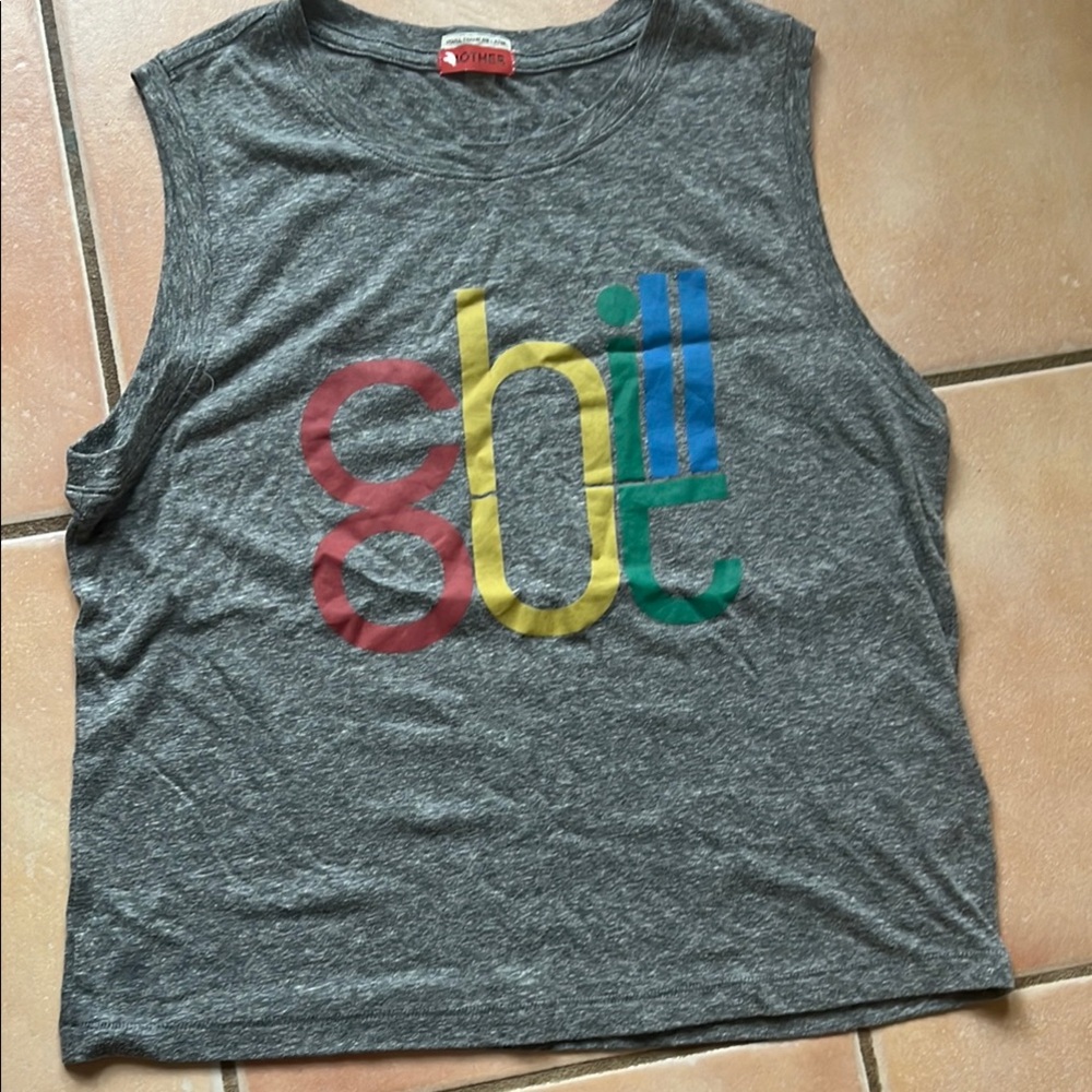 MOTHER Denim tank Chill Out